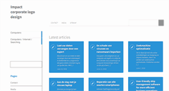 Desktop Screenshot of impact-corporate-logo-design.com